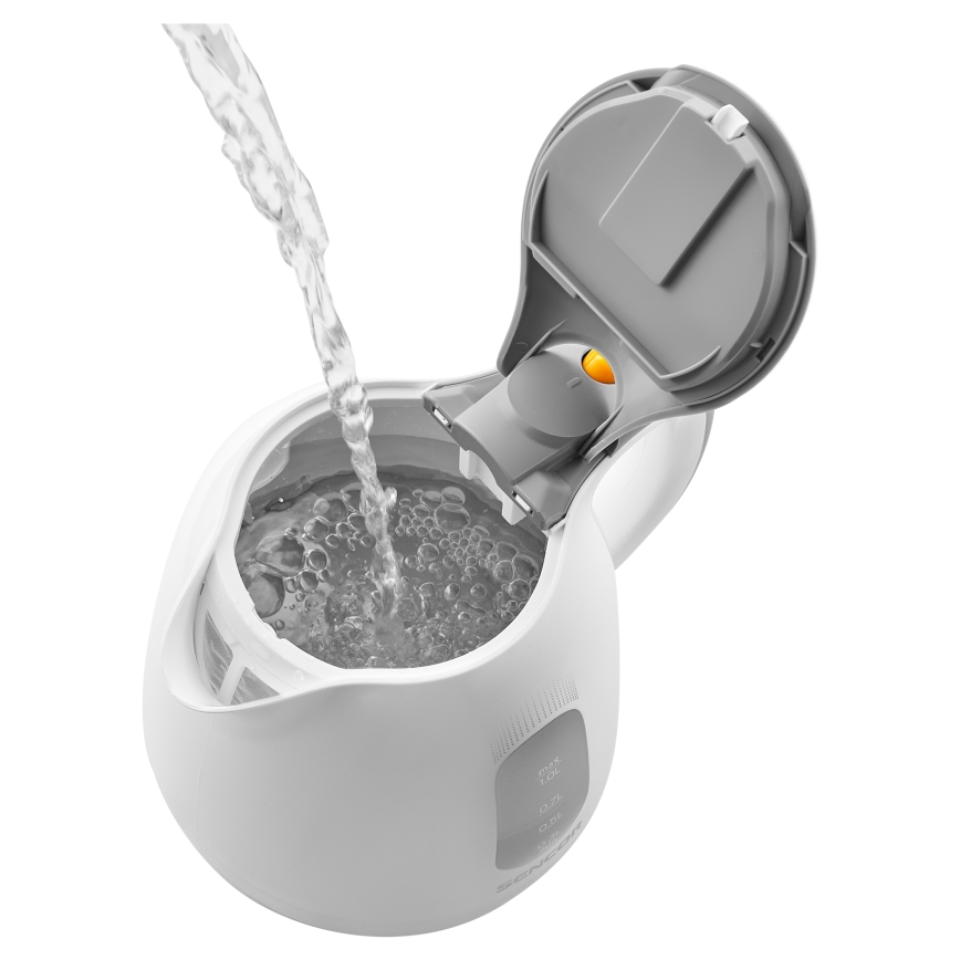 Sencor - Czajnik 1 l 1100W/230V biały/szary