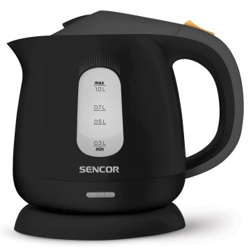 Sencor - Czajnik 1 l 1100W/230V czarny/szary