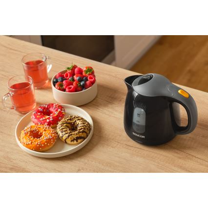 Sencor - Czajnik 1 l 1100W/230V czarny/szary
