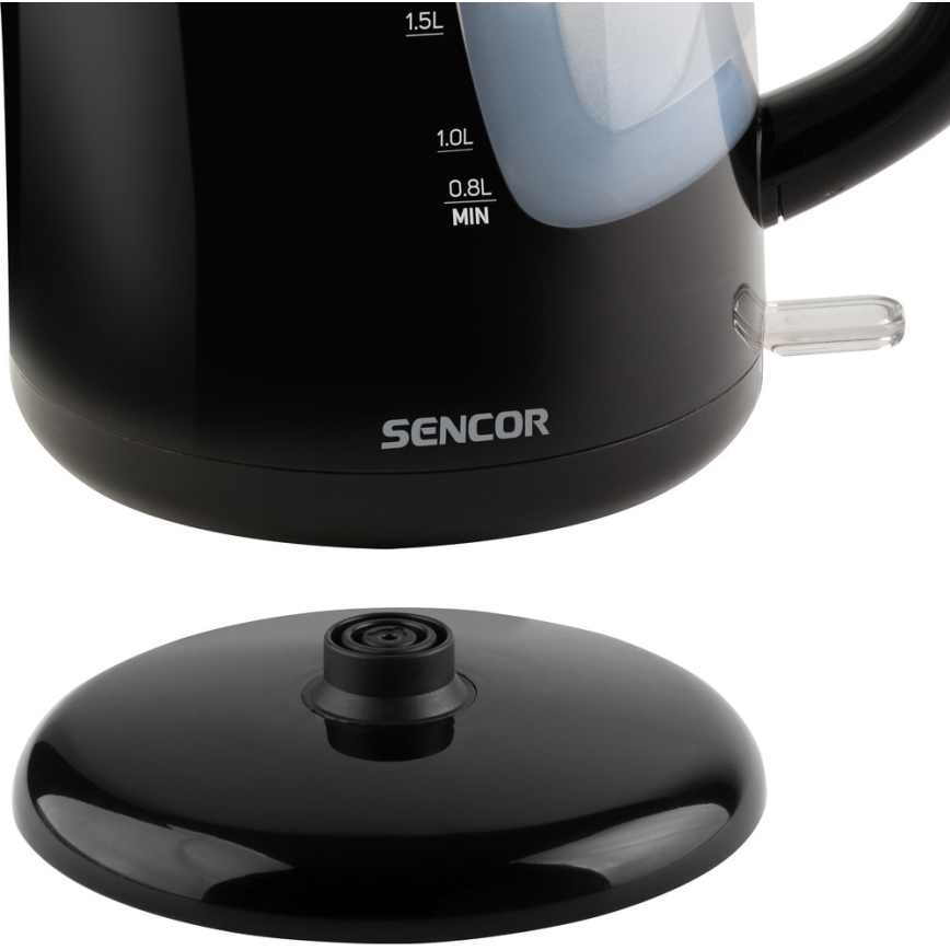 Sencor - Czajnik 2,5 l 2200W/230V czarny