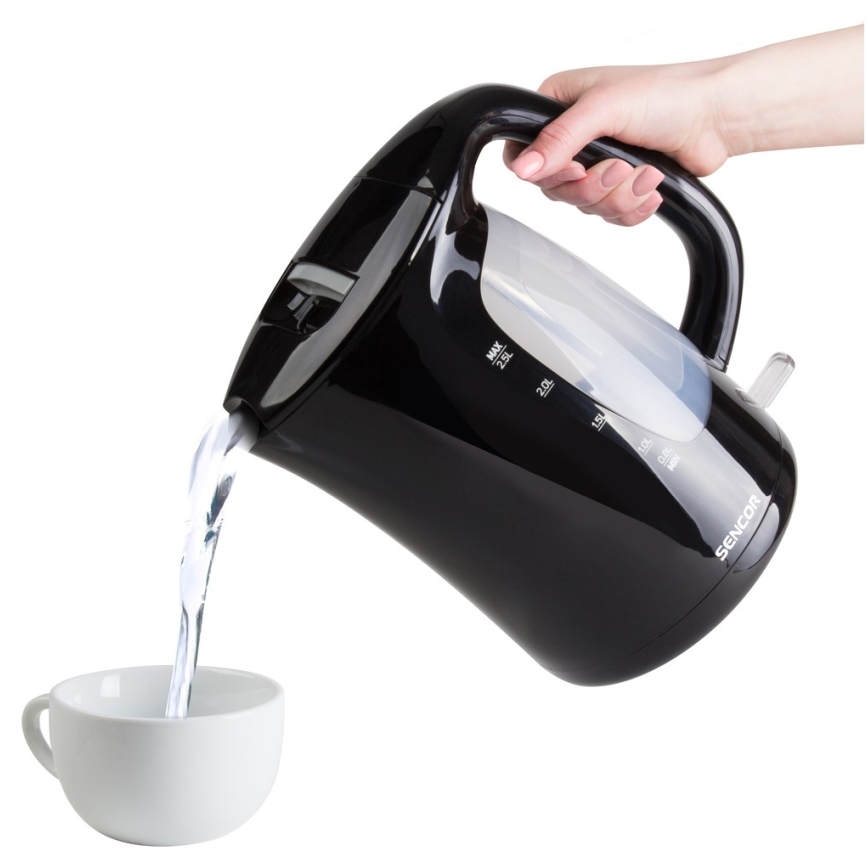 Sencor - Czajnik 2,5 l 2200W/230V czarny