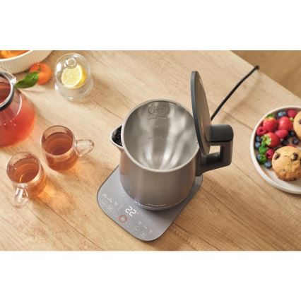 Sencor - Czajnik elektryczny z regulacją temperatury, 1,7 l, 1800W/230V, ze stali nierdzewnej