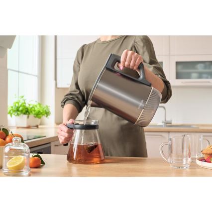 Sencor - Czajnik elektryczny z regulacją temperatury, 1,7 l, 1800W/230V, ze stali nierdzewnej