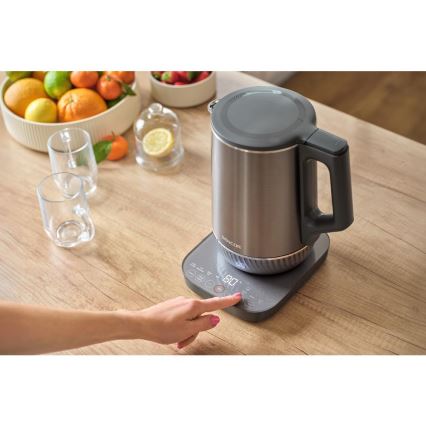 Sencor - Czajnik elektryczny z regulacją temperatury, 1,7 l, 1800W/230V, ze stali nierdzewnej