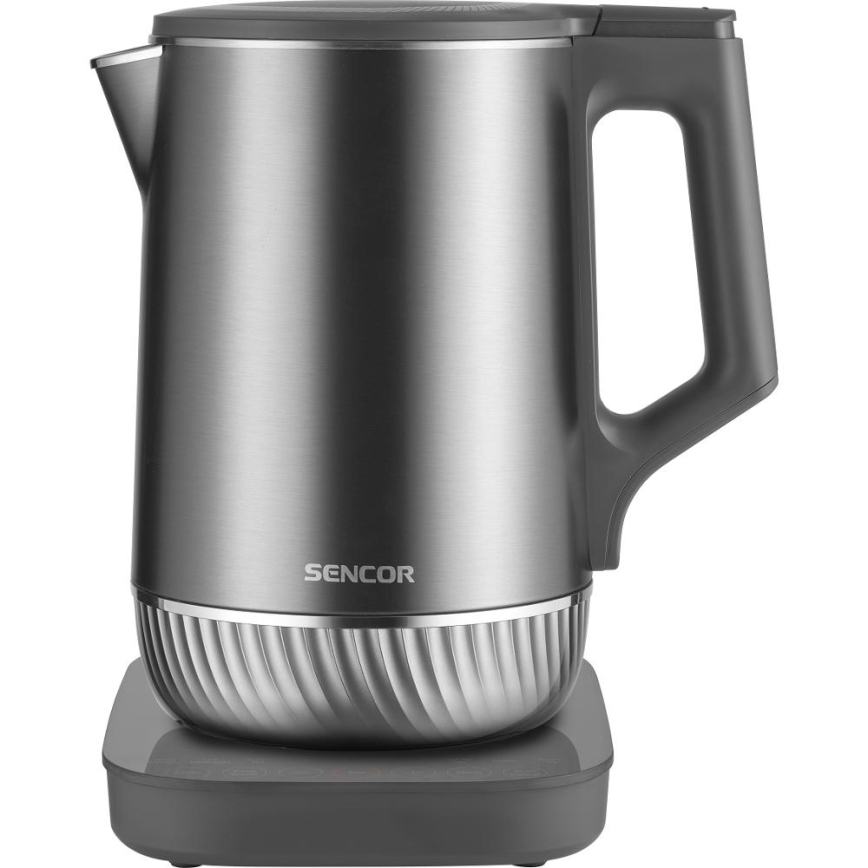 Sencor - Czajnik elektryczny z regulacją temperatury, 1,7 l, 1800W/230V, ze stali nierdzewnej