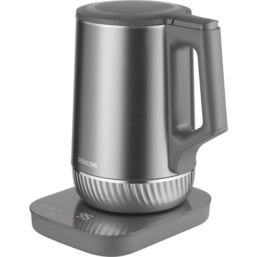 Sencor - Czajnik elektryczny z regulacją temperatury, 1,7 l, 1800W/230V, ze stali nierdzewnej