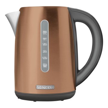 Sencor - Czajnik elektryczny z regulacją temperatury 1,7 l 2150W/230V miedziany
