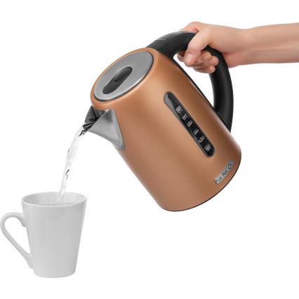 Sencor - Czajnik elektryczny z regulacją temperatury 1,7 l 2150W/230V miedziany
