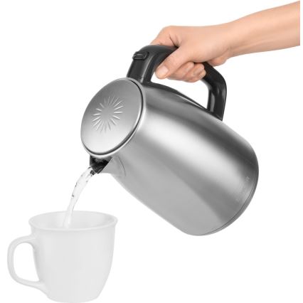 Sencor - Czajnik z termoregulacją 1,7 l 2200W/230V stal nierdzewna