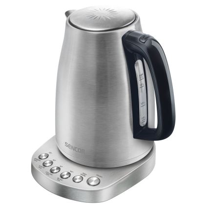 Sencor - Czajnik z termoregulacją 1,7 l 2200W/230V stal nierdzewna