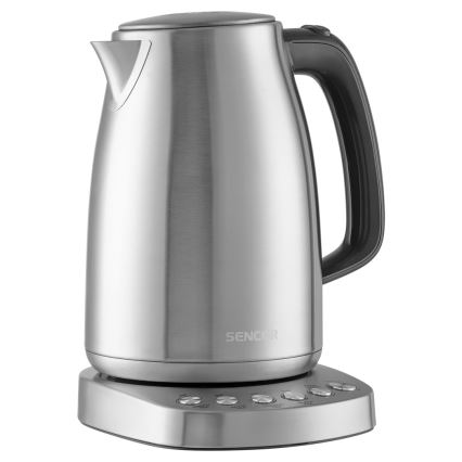Sencor - Czajnik z termoregulacją 1,7 l 2200W/230V stal nierdzewna