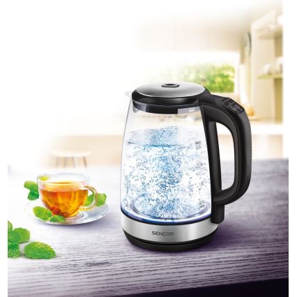 Sencor - Czajnik z termoregulacją 2 l 2200W/230V