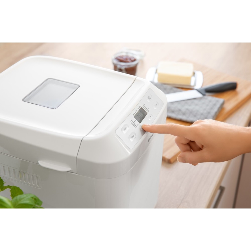 Sencor - Domowa maszyna do pieczenia chleba z wyświetlaczem LCD 550W/230V