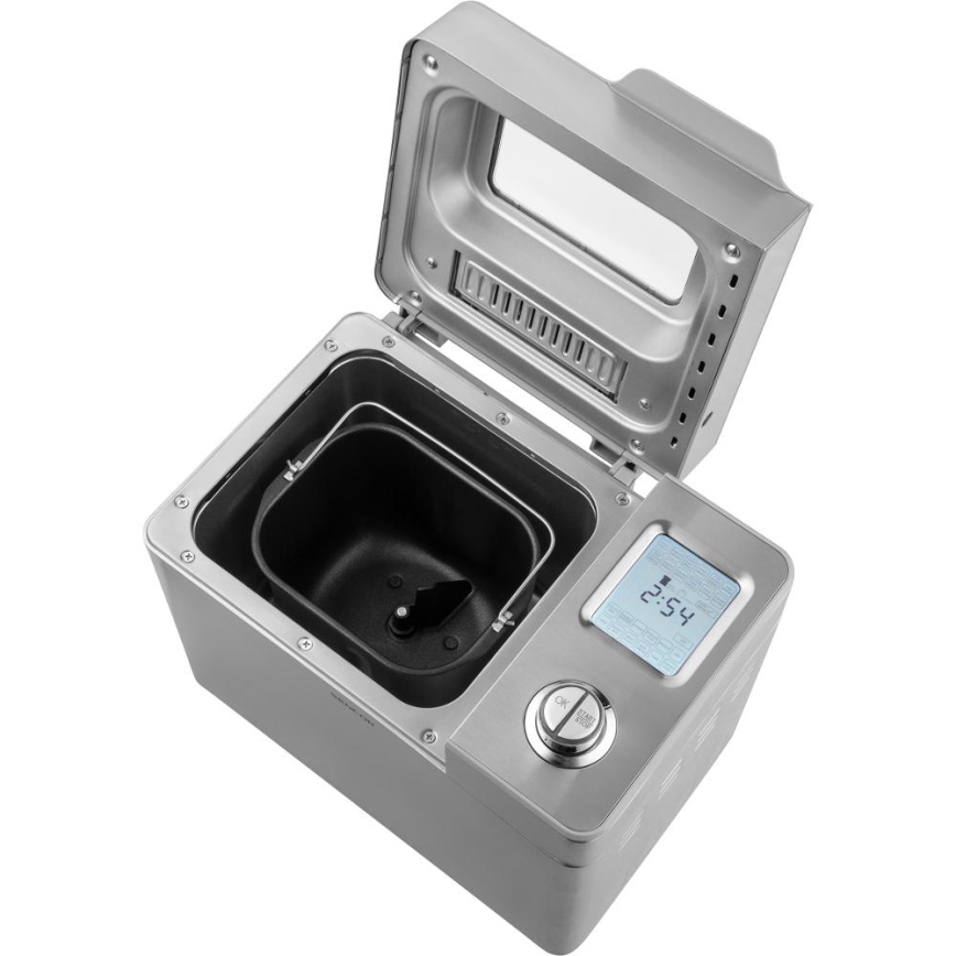 Sencor - Domowy wypiekacz do chleba 550W/230V matowy chrom