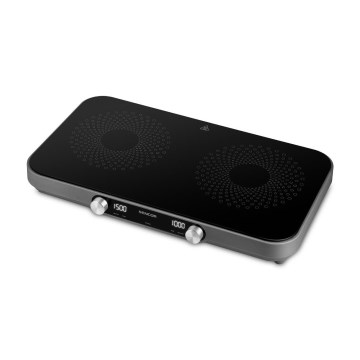 Sencor - Dwupalnikowa płyta ceramiczna z wyświetlaczem LCD 3500W/230V