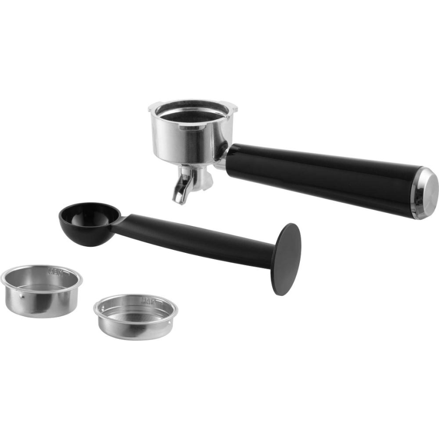 Sencor - Ekspres kolbowy do espresso 1350W/230V czarny/matowy chrom