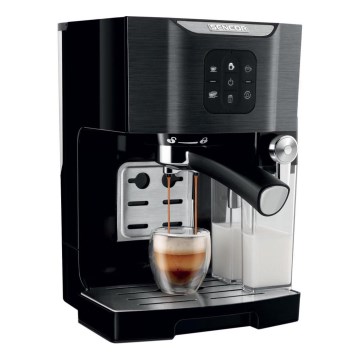 Sencor - Ekspres kolbowy do espresso 1450W/230V czarny/matowy chrom