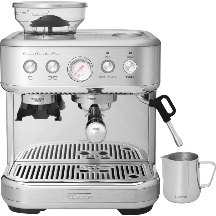 Sencor - Ekspres kolbowy do espresso 1770W/230V