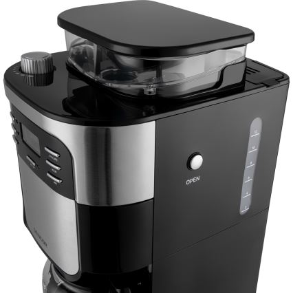 Sencor - Ekspres przelewowy do kawy 1,5 l z wyświetlaczem LCD 900W/230V