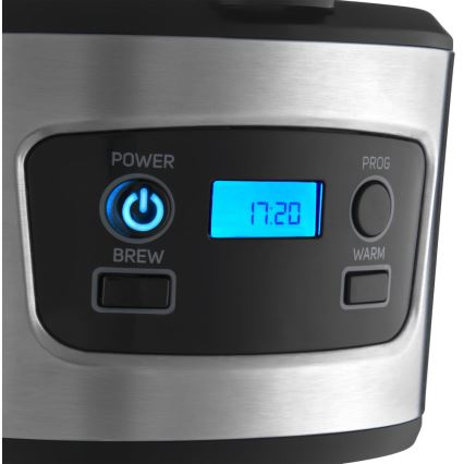 Sencor - Ekspres przelewowy z wyświetlaczem LCD 700W/230V
