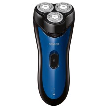 Sencor - Elektryczna maszynka do golenia 3W/230V czarna/niebieska