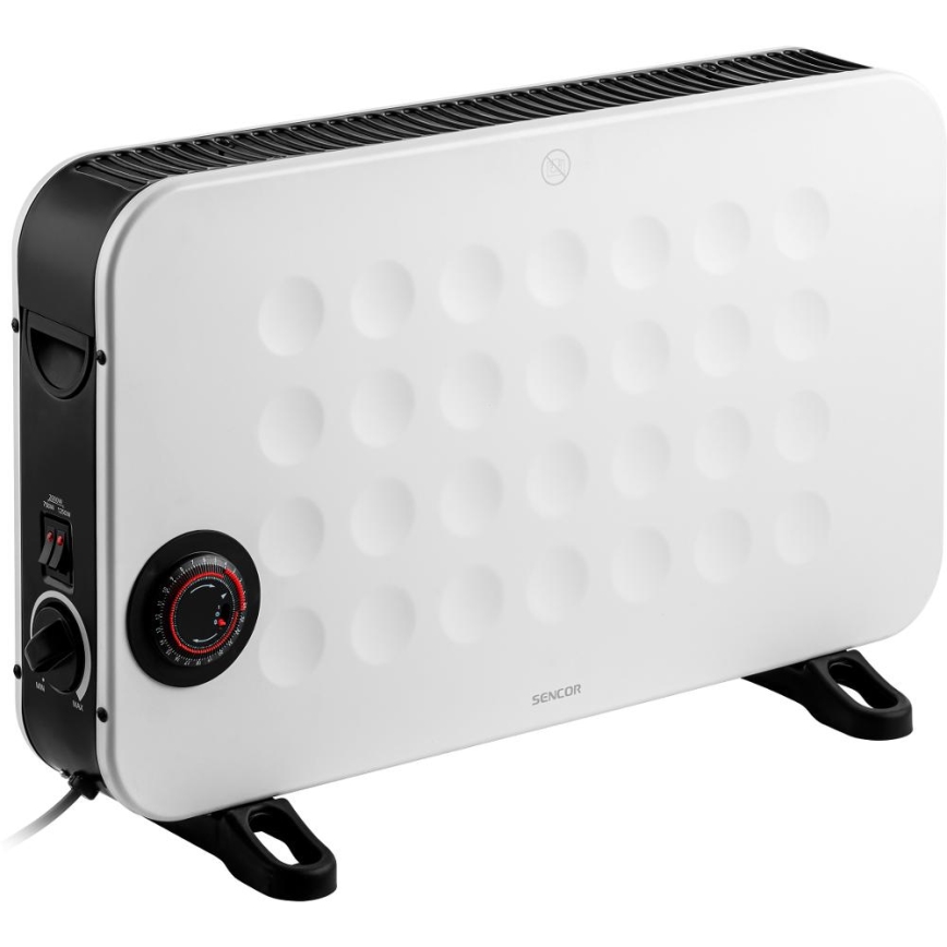 Sencor - Elektryczny grzejnik/konwektor 750/1250/2000W z termostatem