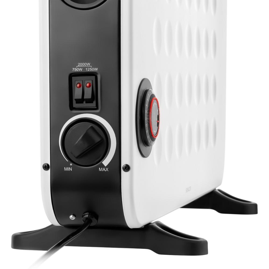 Sencor - Elektryczny grzejnik/konwektor 750/1250/2000W z termostatem