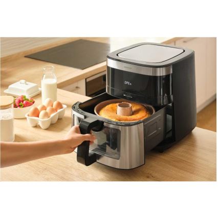 Sencor - Frytkownica beztłuszczowa 9 l 1700W/230V czarna/matowy chrom