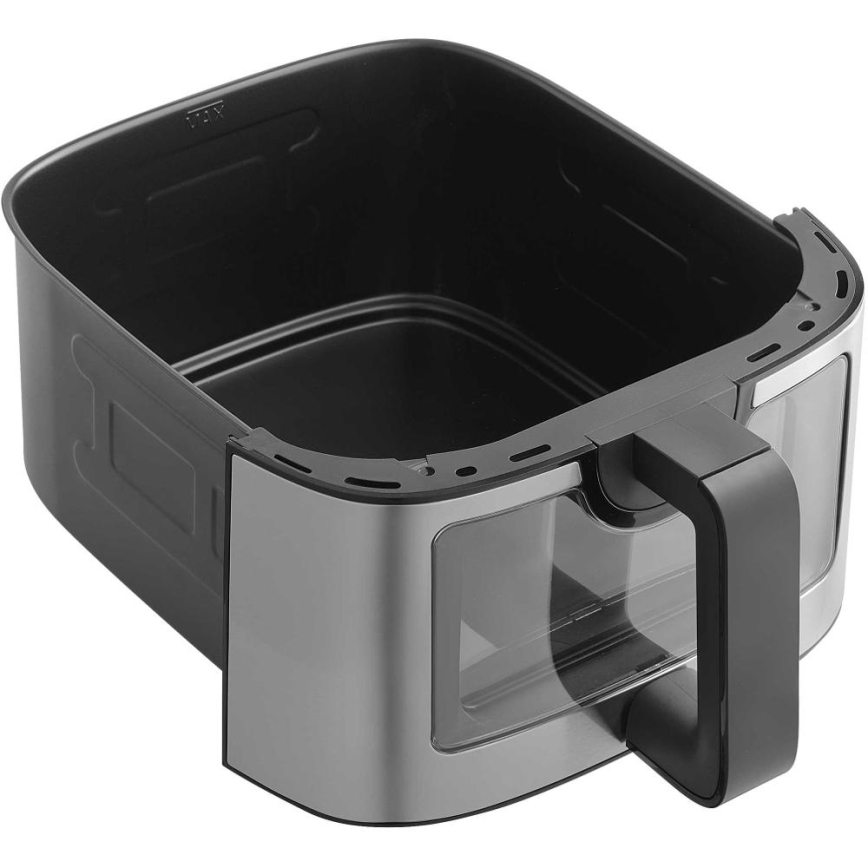 Sencor - Frytkownica beztłuszczowa 9 l 1700W/230V czarna/matowy chrom