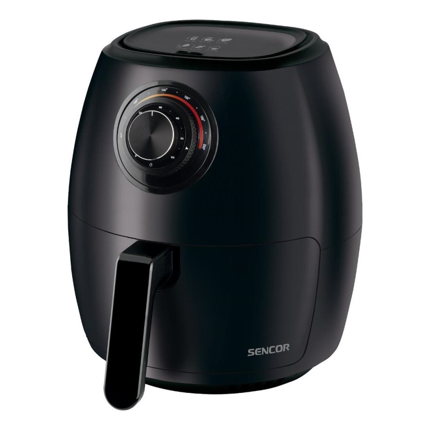 Sencor - Frytkownica na gorące powietrze 3,5 l 1300W/230V czarny