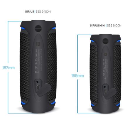 Sencor - Głośnik bezprzewodowy 30W 4000 mAh IPX6