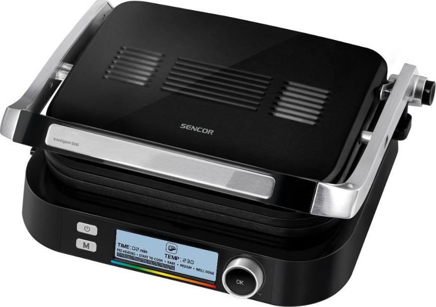 Sencor - Grill elektryczny 2100W/230V czarny
