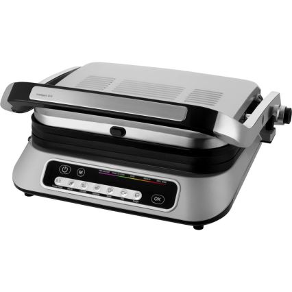 Sencor - Grill elektryczny 2100W/230V matowy chrom