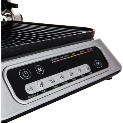 Sencor - Grill elektryczny 2100W/230V matowy chrom