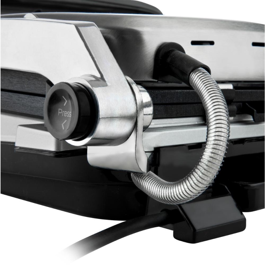 Sencor - Grill elektryczny 2100W/230V matowy chrom