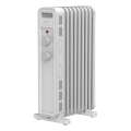 Sencor - Grzejnik olejowy z 9 żeber 800/1200/2000W/230V biały