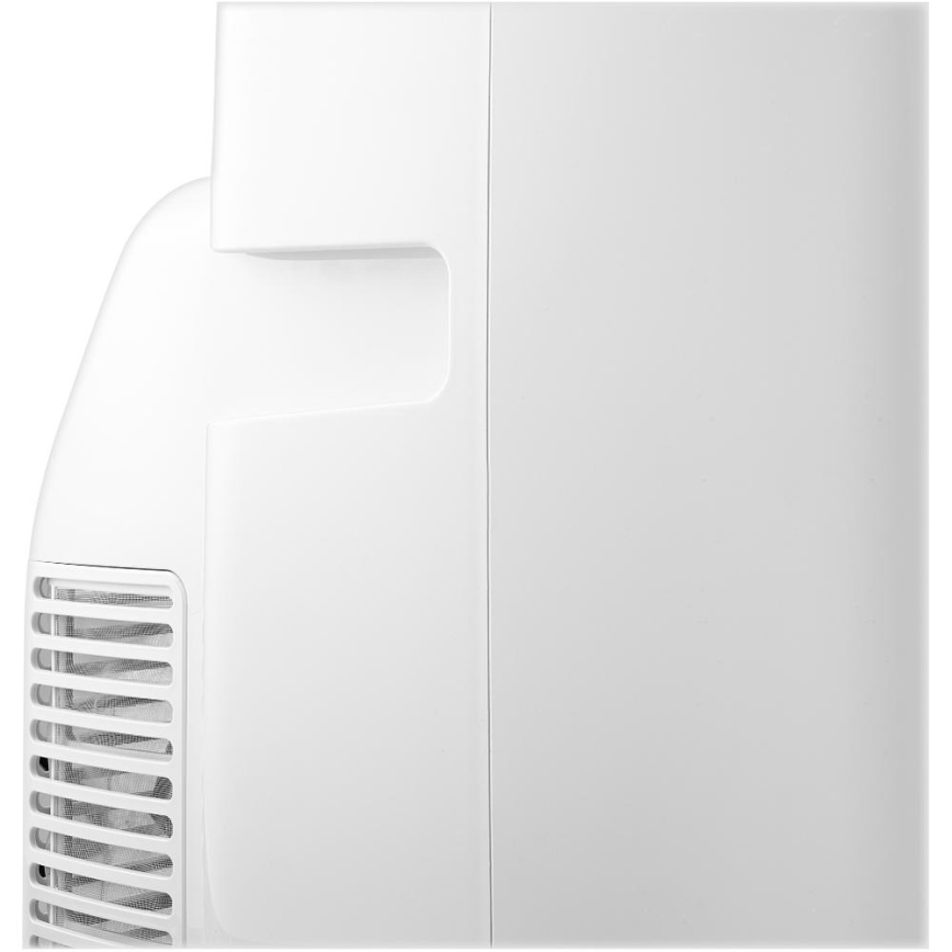 Sencor - Inteligentna przenośna klimatyzacja 4 w 1 z kompletnym wyposażeniem, 1700 W / 230 V, 12 000 BTU, Wi‑Fi, biała + pilot zdalnego sterowania