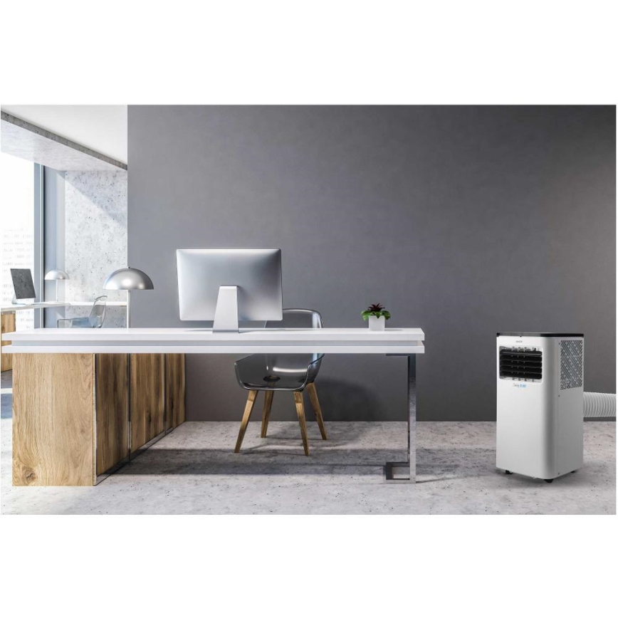 Sencor - Inteligentny mobilny klimatyzator 3w1 z kompletnym wyposażeniem 1050W/230V 10000 BTU Wi-Fi + zdalne sterowanie