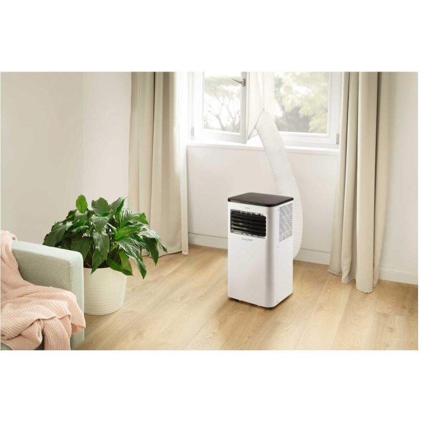 Sencor - Inteligentny mobilny klimatyzator 3w1 z kompletnym wyposażeniem 1050W/230V 10000 BTU Wi-Fi + zdalne sterowanie