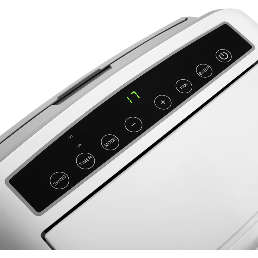 Sencor - Inteligentny mobilny klimatyzator 3w1 z kompletnym wyposażeniem 1450W/230V 12000 BTU Wi-Fi biały + zdalne sterowanie