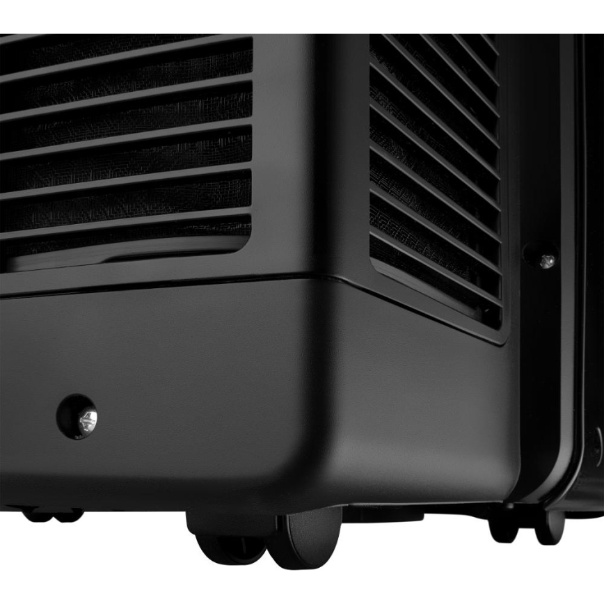 Sencor - Inteligentny mobilny klimatyzator 3w1 z kompletnym wyposażeniem 1450W/230V 12000 BTU Wi-Fi czarny + zdalne sterowanie