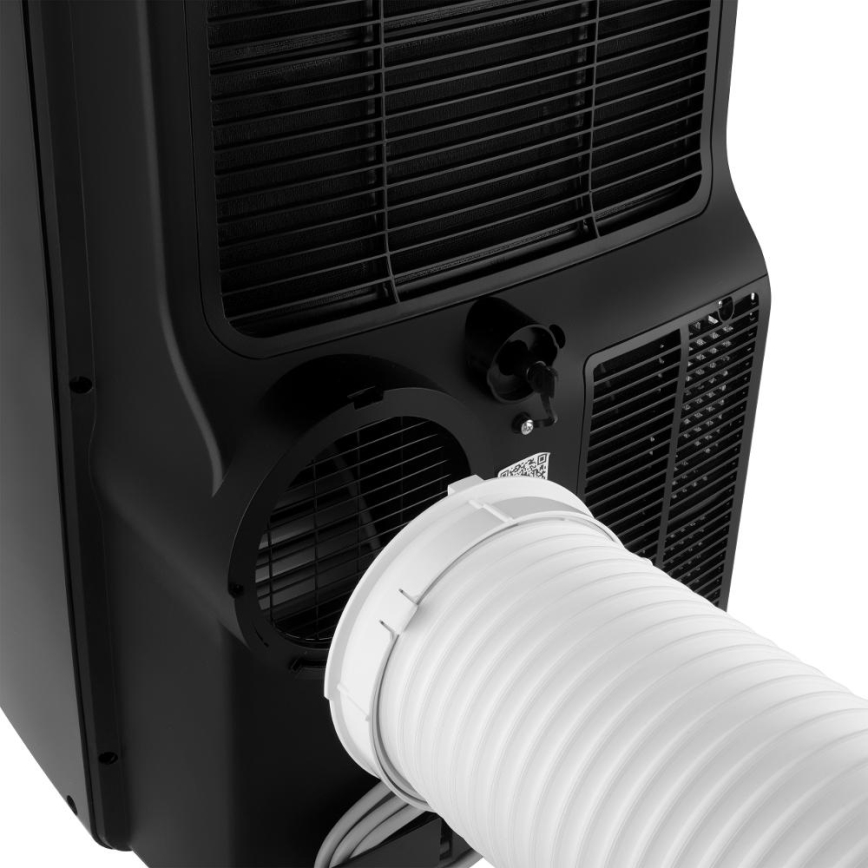 Sencor - Inteligentny mobilny klimatyzator 3w1 z kompletnym wyposażeniem 1450W/230V 12000 BTU Wi-Fi czarny + zdalne sterowanie