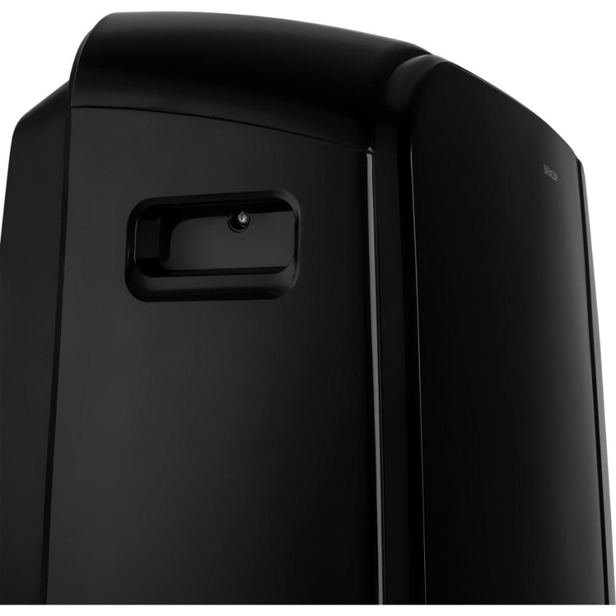 Sencor - Inteligentny mobilny klimatyzator 3w1 z kompletnym wyposażeniem 1450W/230V 12000 BTU Wi-Fi czarny + zdalne sterowanie