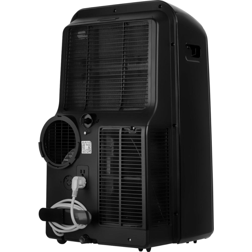 Sencor - Inteligentny mobilny klimatyzator 3w1 z kompletnym wyposażeniem 1450W/230V 12000 BTU Wi-Fi czarny + zdalne sterowanie