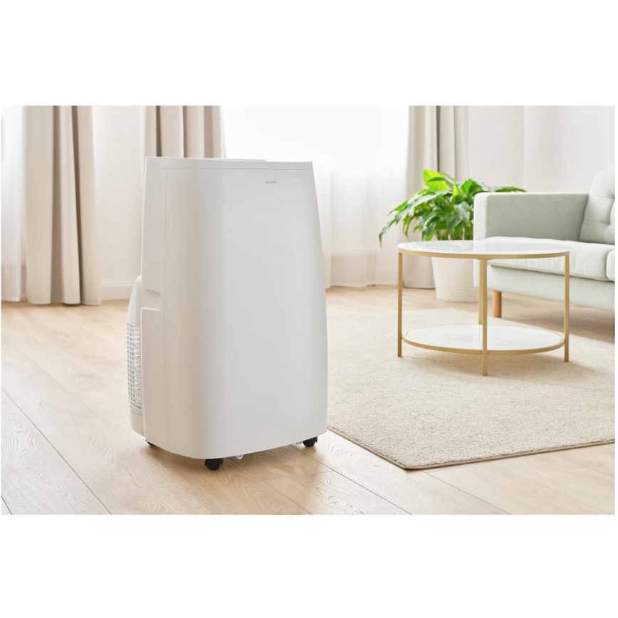Sencor - Inteligentny mobilny klimatyzator 3w1 z kompletnym wyposażeniem 1700W/230V 16000 BTU Wi-Fi + zdalne sterowanie