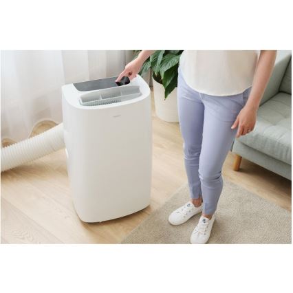 Sencor - Inteligentny mobilny klimatyzator 3w1 z kompletnym wyposażeniem 1700W/230V 16000 BTU Wi-Fi + zdalne sterowanie