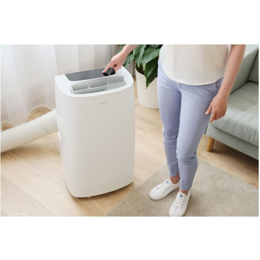 Sencor - Inteligentny mobilny klimatyzator 3w1 z kompletnym wyposażeniem 1700W/230V 16000 BTU Wi-Fi + zdalne sterowanie