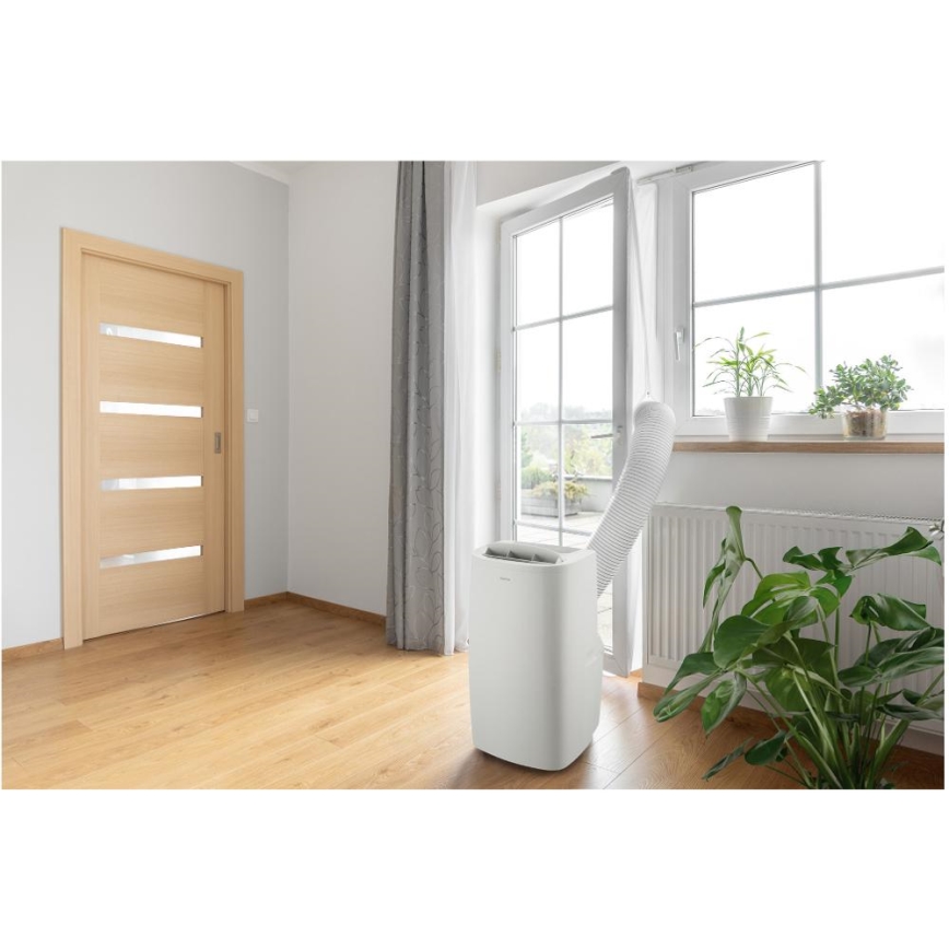 Sencor - Inteligentny mobilny klimatyzator 3w1 z kompletnym wyposażeniem 1700W/230V 16000 BTU Wi-Fi + zdalne sterowanie