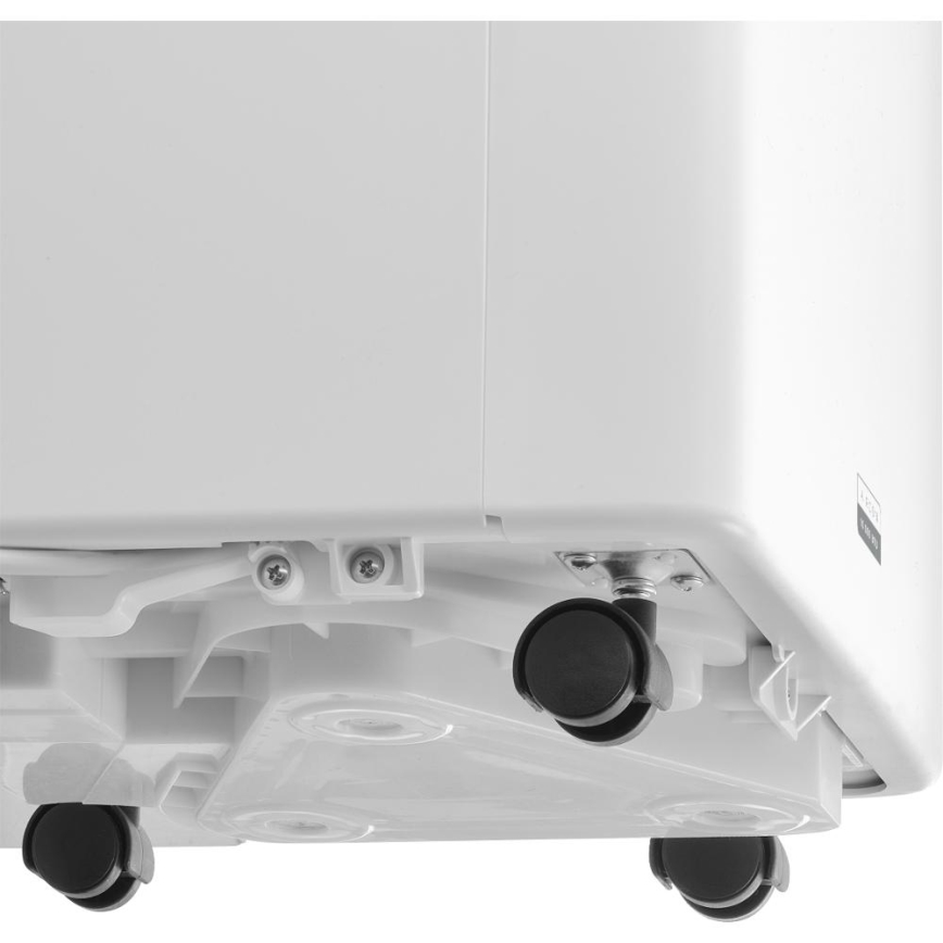 Sencor - Inteligentna przenośna klimatyzacja 3 w 1 wraz z kompletnym zestawem akcesoriów 1020W/230V 10000 BTU Wi-Fi biała + pilot zdalnego sterowania