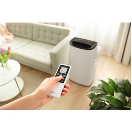 Sencor - Inteligentny przenośny klimatyzator 4 w 1 z pełnym zestawem akcesoriów 1750W/230V 18000 BTU Wi-Fi biały + pilot zdalnego sterowania